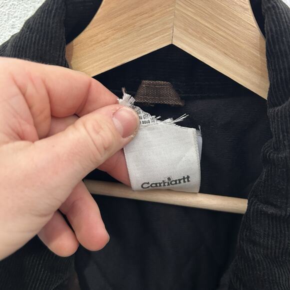 Y2K Carhartt Quilted Santa Fe Jacket “Dark Brown” J14 DKB - Picture 9 of 9